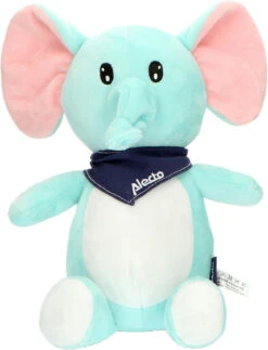 Alecto BC350 - Elefant-Plüschtier Mit Beruhigenden Klängen Und Nachtlicht