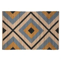 Juteteppich In Mehrfarben