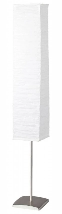 BRILLIANT Standleuchte Nerva 145x18x0 Cm In Titan/weiß