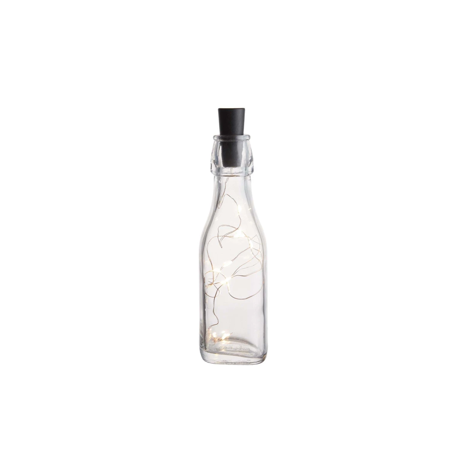 Bügelflasche Mit Flaschenbeleuchtung 2-tlg. BOTTLE LIGHT In Transparent