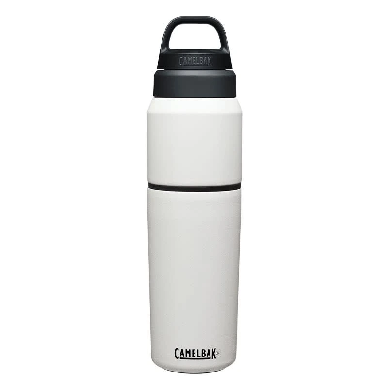 Camelbak Outdoor Trinkflaschen MultiBev SST Vacuum 650ml Mit 480ml Becher White