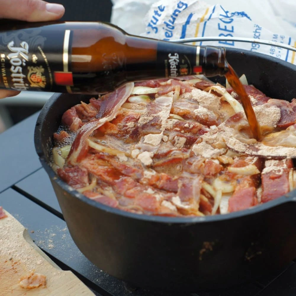 Camp Chef Feuertopf Gusseisen 14" In Schwarz - 35cm - Image 3