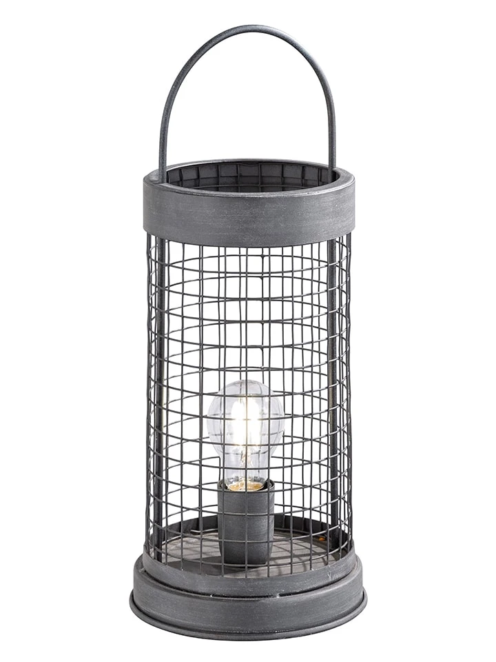 Dekoleuchte "Tiana" In Schwarz - (H)44 X Ø 18 Cm