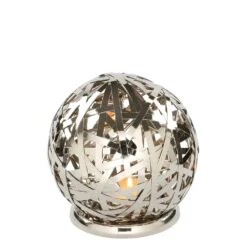 Windlicht "Mola" In Silber - D. 50 Cm