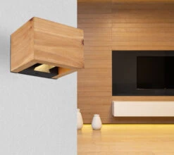 Wandleuchte "ALINA" In Brown