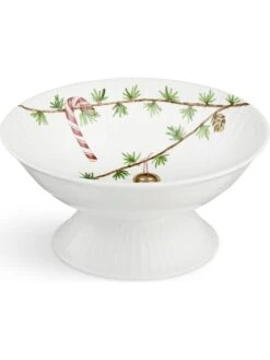 Servierschale "Hammershøi" In Weiß/ Grün - Ø 16 Cm