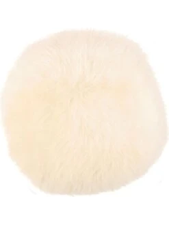 Lammfell-Sitzauflage In Weiß