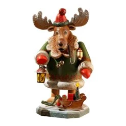 Räuchermännchen Holzknoddl "Elch", Räuchermännchen In Bunt