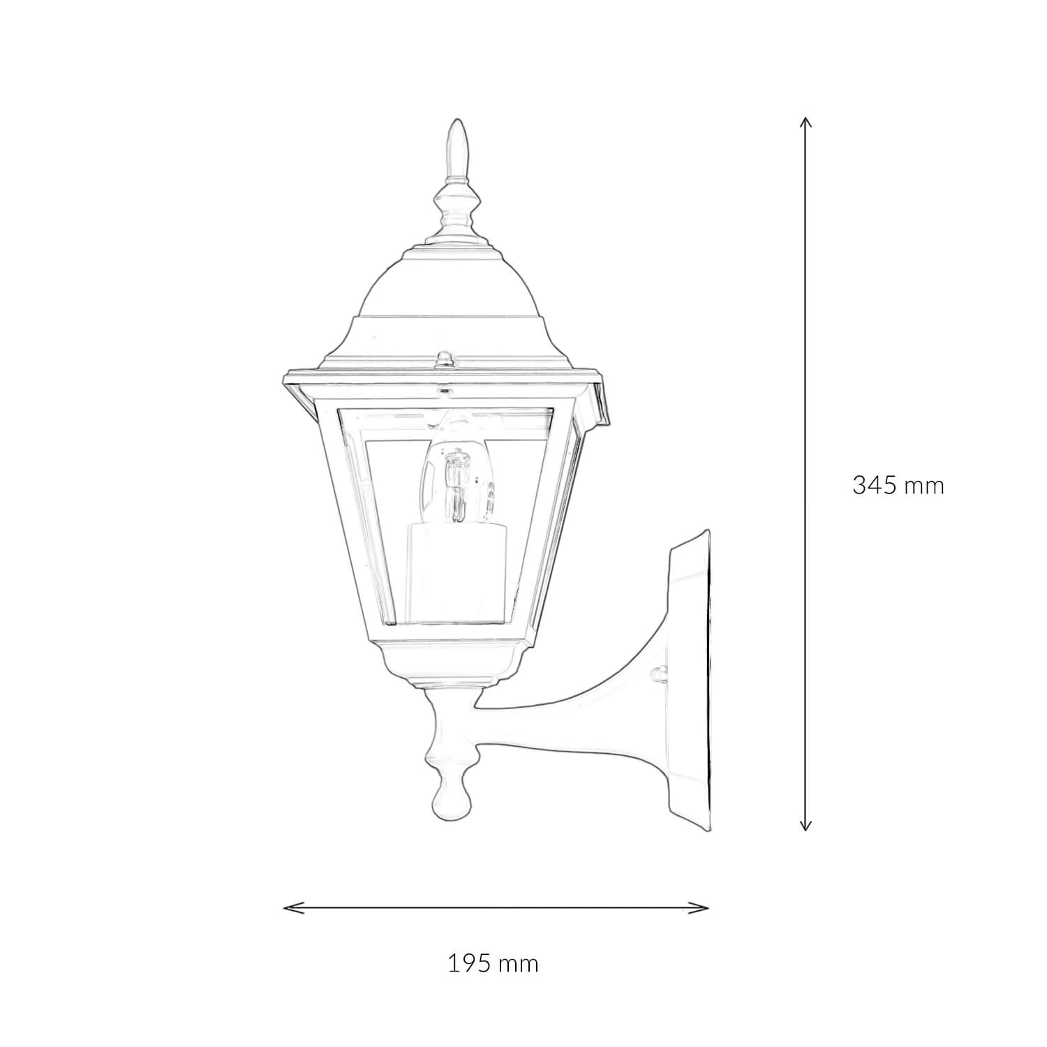 Außen Wandlampe In Schwarz - Image 8