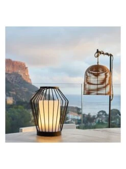 LED-Außenleuchte "Elly" In Schwarz - (H)30,5 X Ø 20 Cm