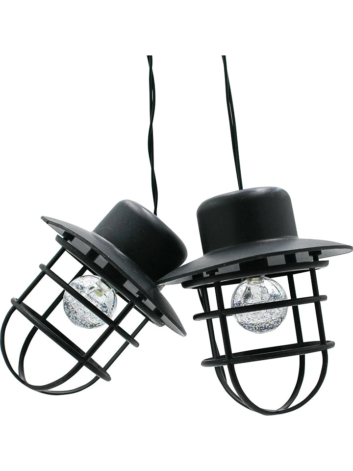 LED-Solar-Lichtergirlande "Detroit" In Schwarz - (L)500 Cm - Image 2