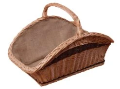 Kaminkorb Weidenkorb In Braun