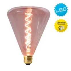 LED Leuchtmittel "Dilly" E27/4W In Rot - EEK B