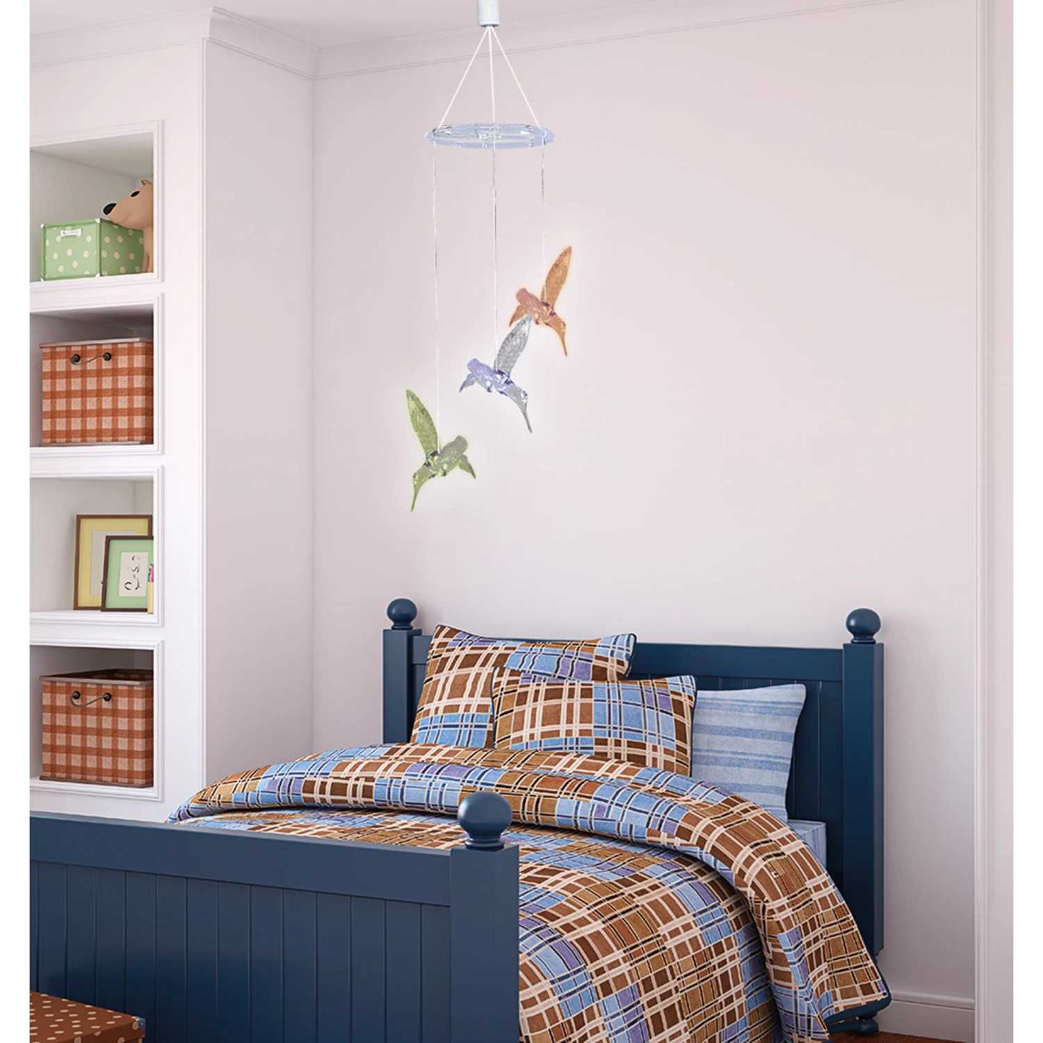 LED-Mobile Kolibri In Bunt - Image 2