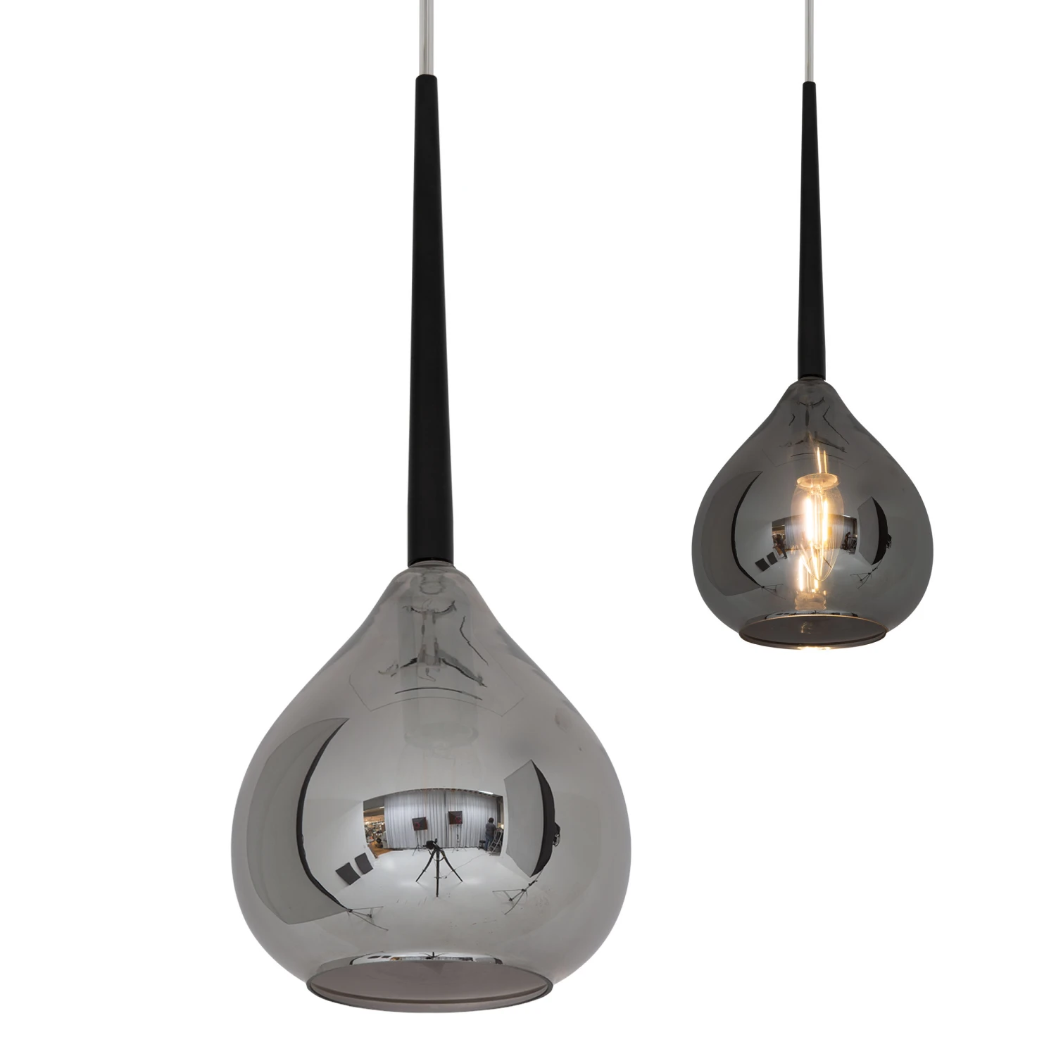 Pendelleuchte "Vaso" (H) 17 Cm In Anthrazit - Image 3