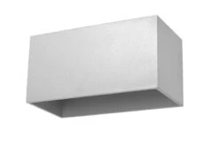 Wandleuchte GEO MAXI In Grau (H)10cm (L)20cm