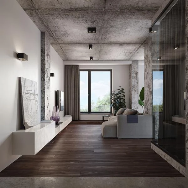 Wandleuchte GEO MAXI In Grau (H)10cm (L)20cm - Image 5