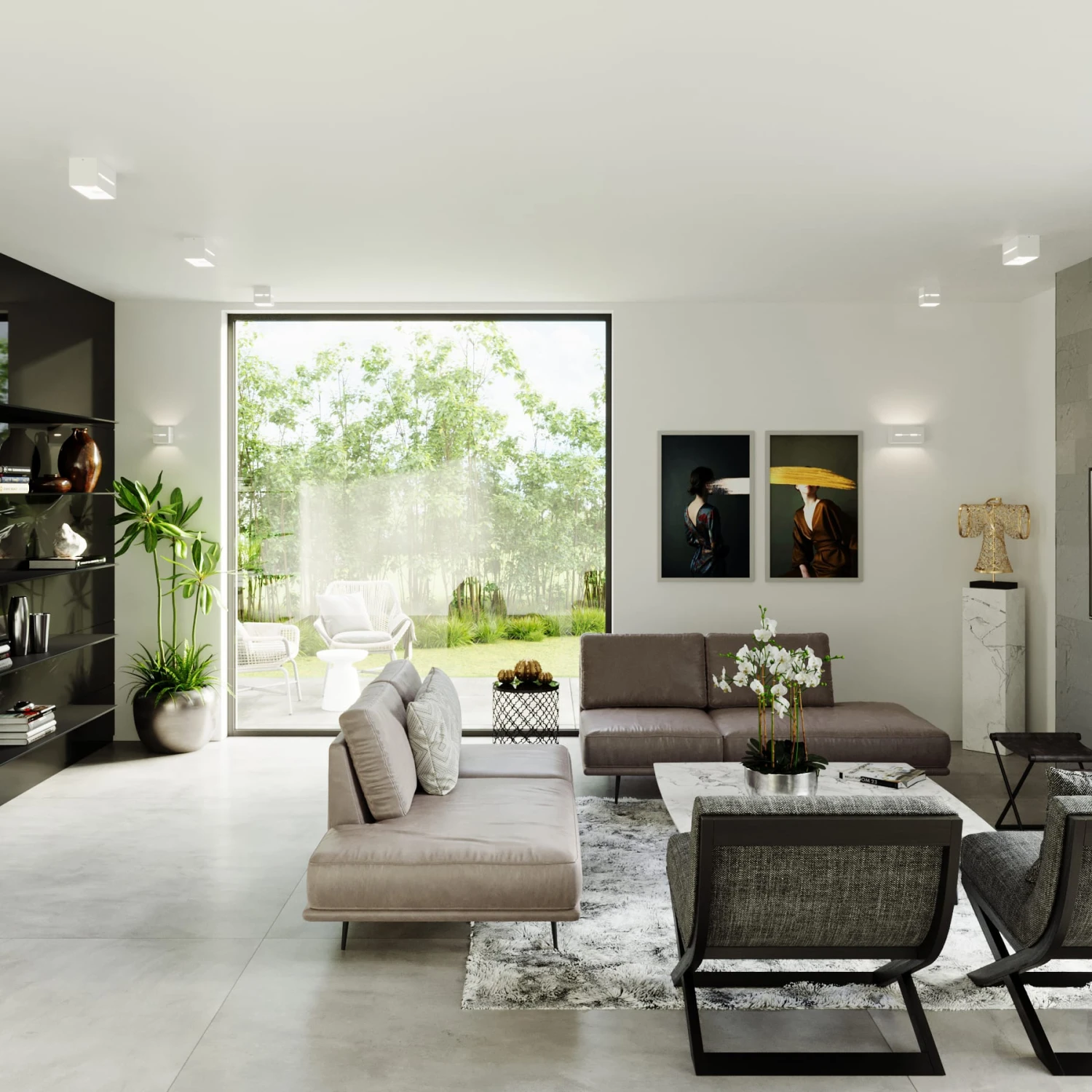 Wandleuchte LORUM 2 In Weiß (H)10cm (L)20cm - Image 6