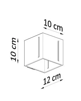 Wandleuchte PAX In Weiß ø 10cm (H)10cm (B)12 - Image 8