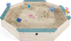 Plum Gigantischer Sandkasten Aus Holz Türkis