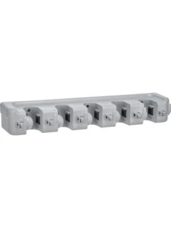 Geräteleiste In Grau - (B)44 X (H)7 X (T)8 Cm