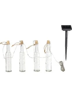 LED-Solar-Lichterkette In Transparent