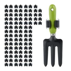 100x Gerätehalter In Grau/Schwarz