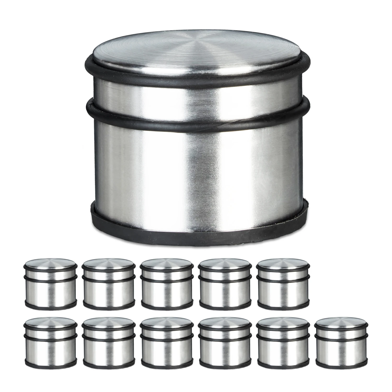 12x Türstopper In Silber