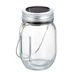 2x Solarlampe Glas In Transparent