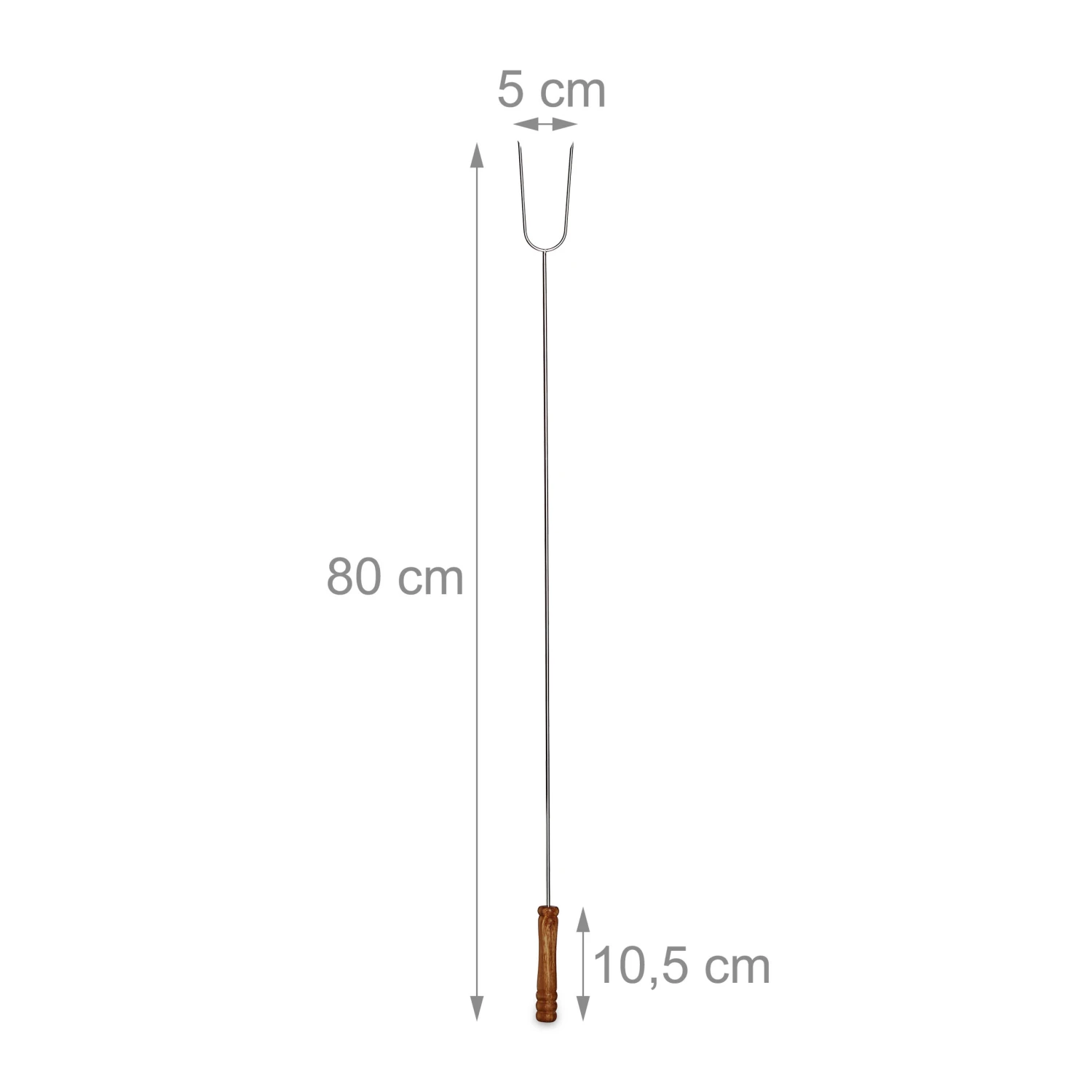 6x Grillspieße In Silber/Natur - Image 2