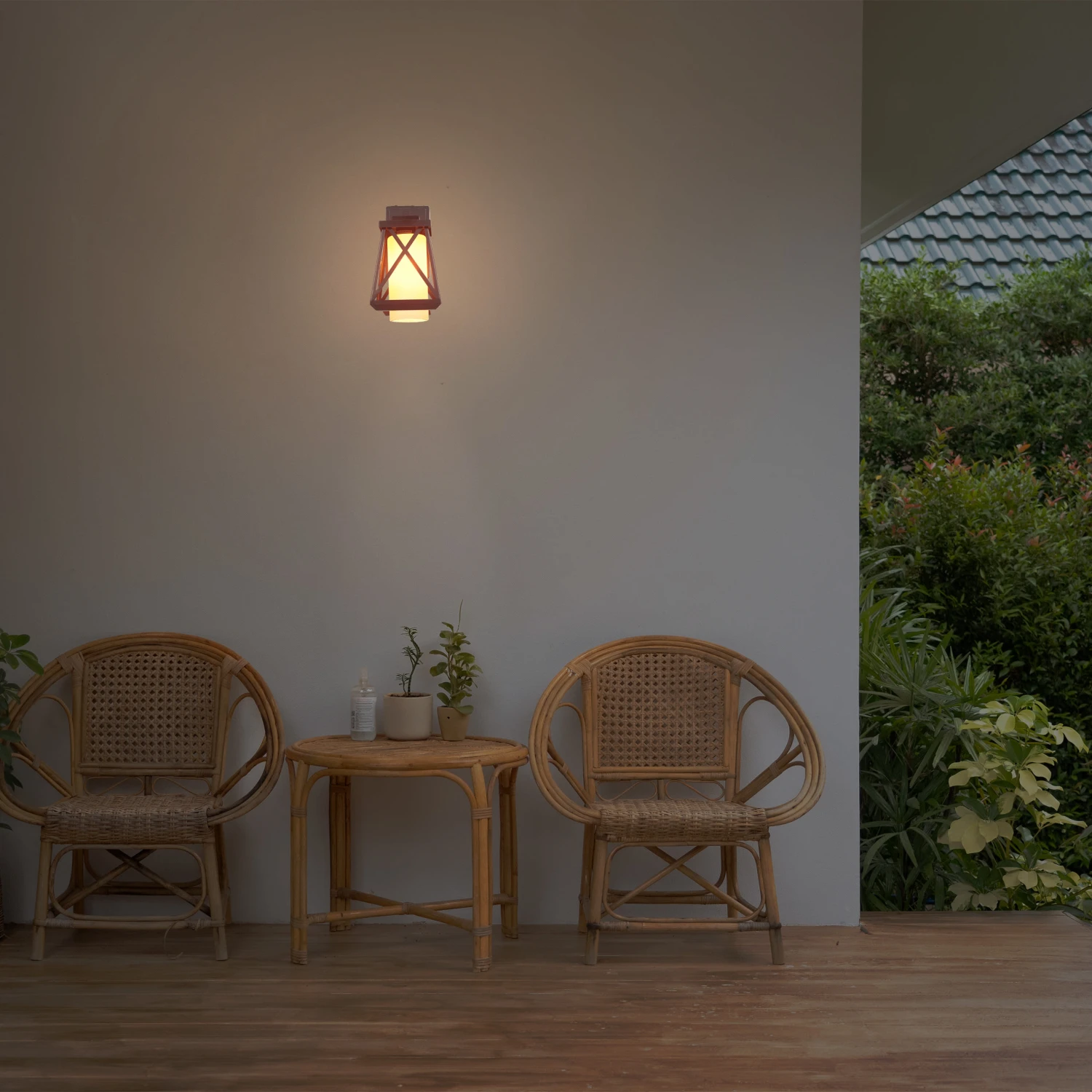 Außenlampe In Schwarz/ Weiß - (B)17,5 X (H)32 X (T)22 Cm - Image 5