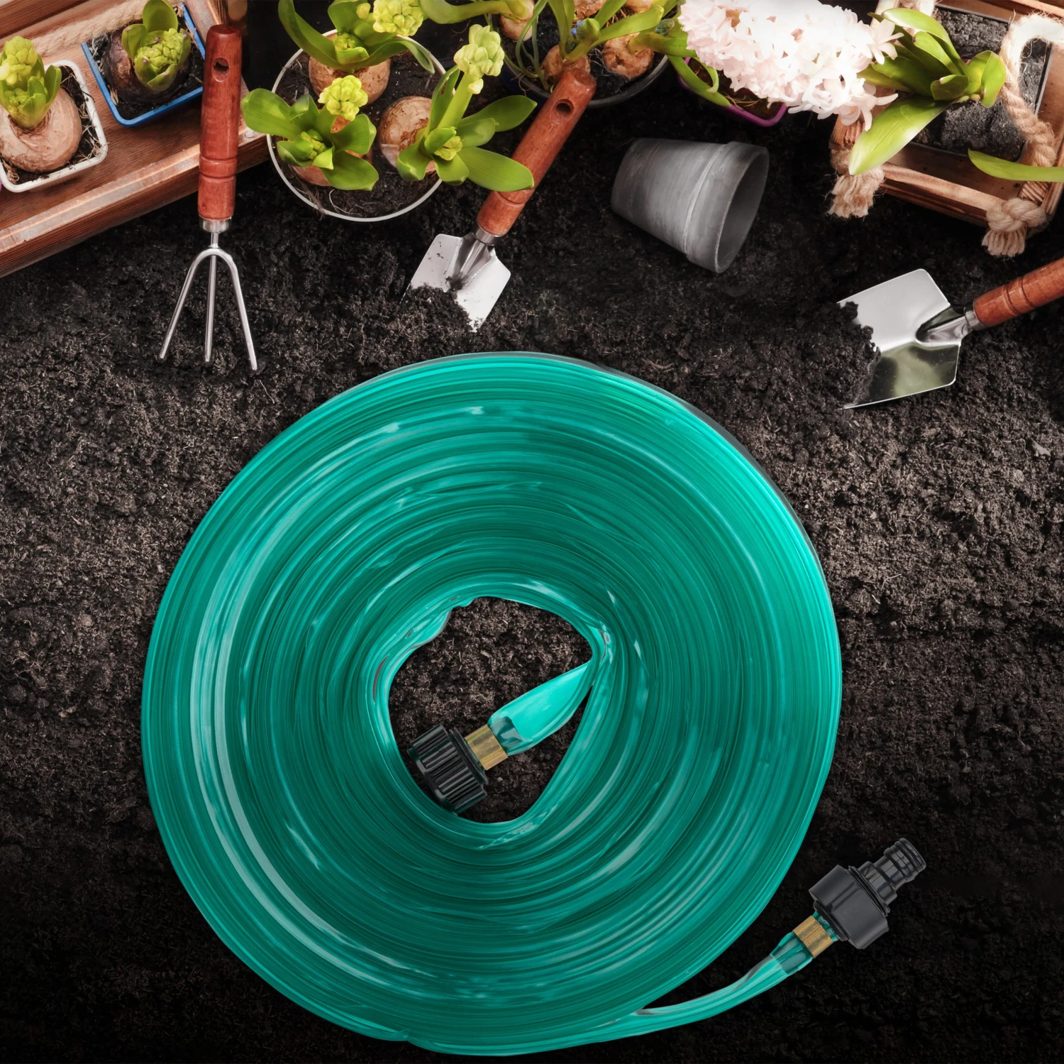 Bewässerungsschlauch In Grün - 15 M Länge - Image 2