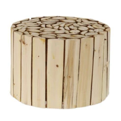 Blumenhocker In Natur - (H)20,5 X Ø30 Cm