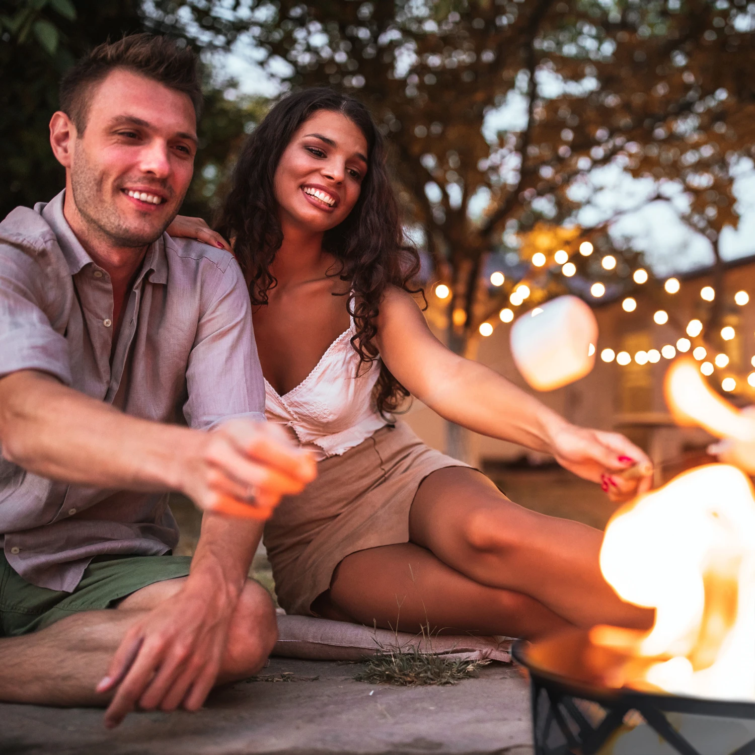 Feuerschale Mit Funkenschutz In Schwarz - Ø 62 Cm - Image 5