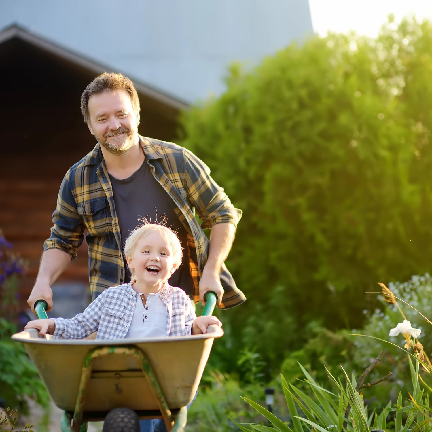 Schubkarrenrad 2er Set In Schwarz - Image 3