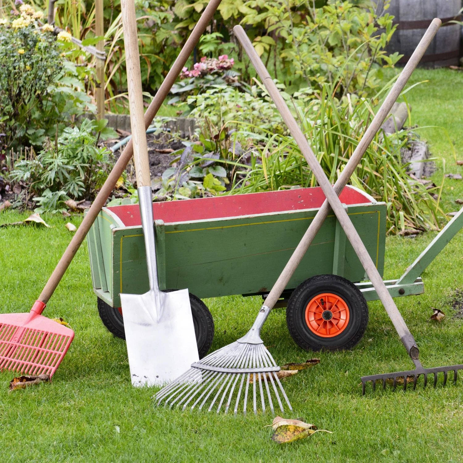 Schubkarrenrad 2er Set In Schwarz - Image 5