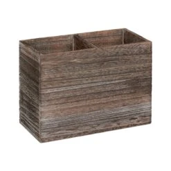 Utensilienhalter In Dunkelbraun