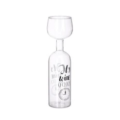 Weinflasche Glas In Transparent - 750 Ml