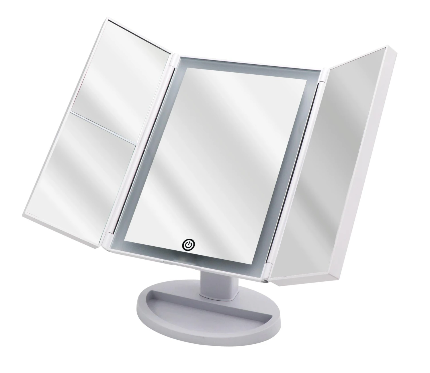 RIDDER Kosmetik-Standspiegel Vivian Mit LED Weiß