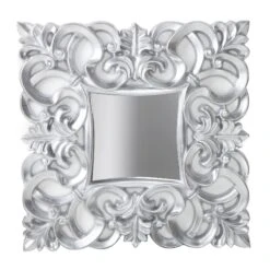 Wandspiegel VENICE In Silber - 75 X 75 X 4cm