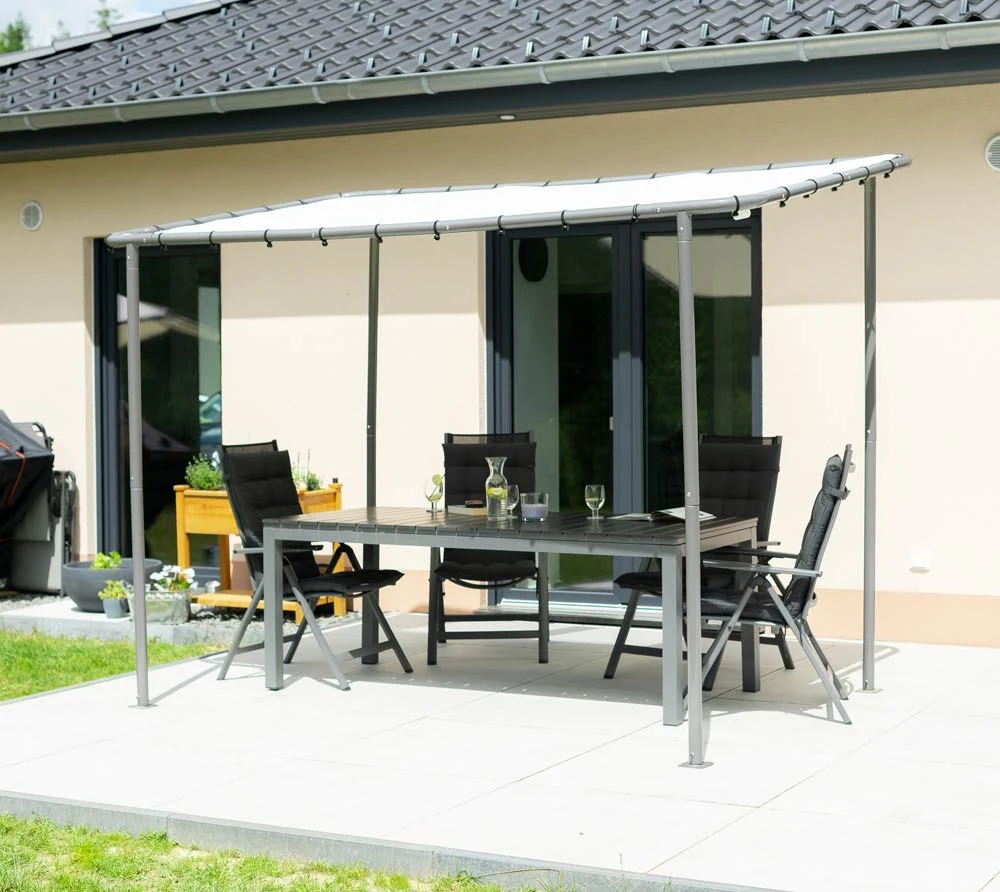 Canopy Solano In Anthrazit - 188x315x200cm - Image 7