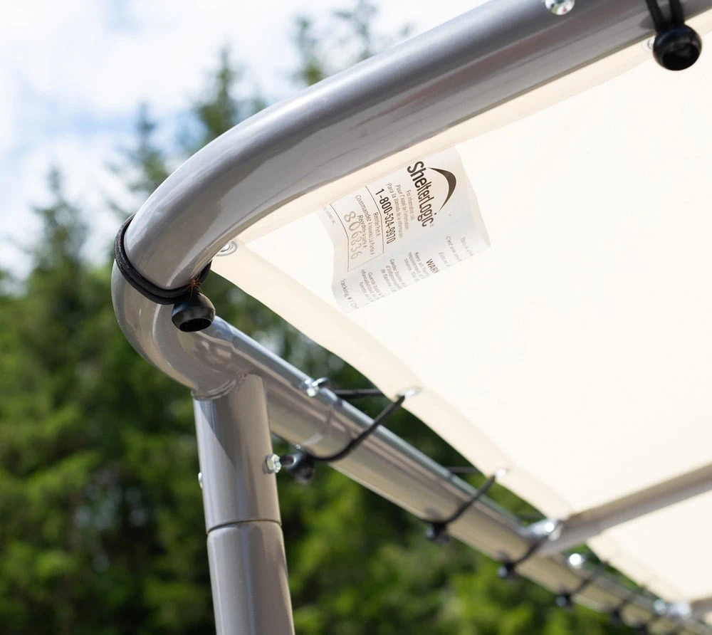 Canopy Solano In Anthrazit - 188x315x200cm - Image 9