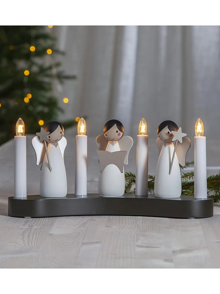 Star Trading Fensterleuchte "Angel Choir" In Schwarz/ Weiß - (B)31 X (H)15 X (T)8 Cm - Image 2