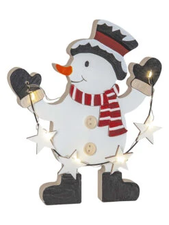 Star Trading Tischdeko "Billy" In Weiß - (B)15 X (H)17 Cm