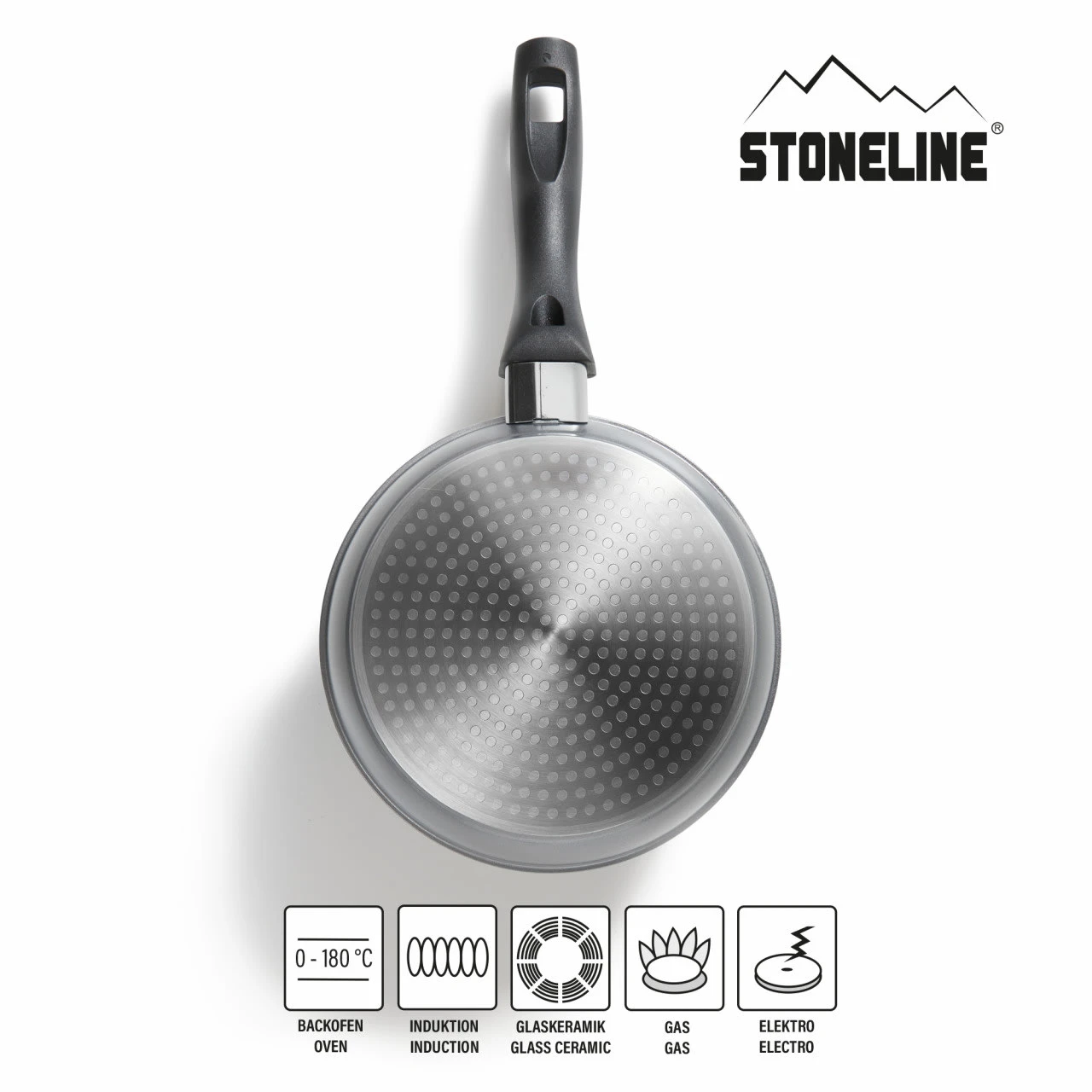 Bratpfanne 18 Cm, Aluguss Antihaftbeschichtete Pfanne In Grau - Image 2