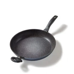 Bratpfanne 32 Cm, Aluguss Antihaftbeschichtete Pfanne In Grau