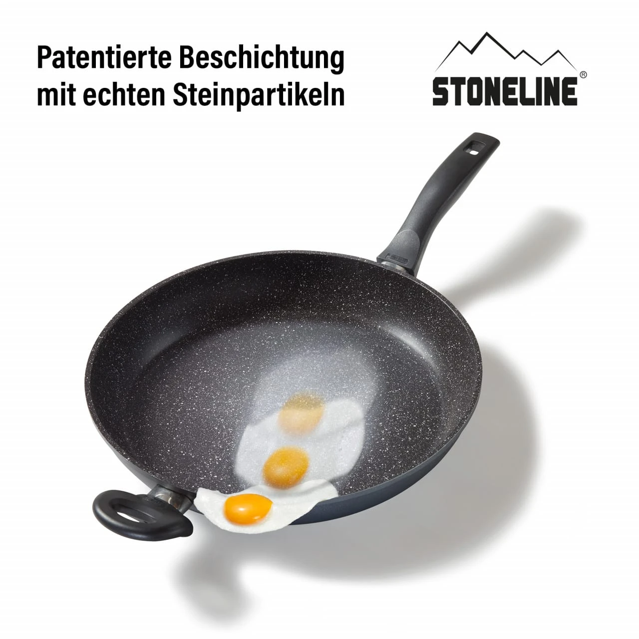 Bratpfanne 32 Cm, Aluguss Antihaftbeschichtete Pfanne In Grau - Image 4