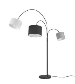 Stehleuchte CLARK In Schwarz Matt