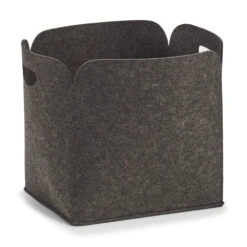 Filzbehälter In Anthrazitfarben