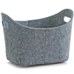Wäschekorb In Grau